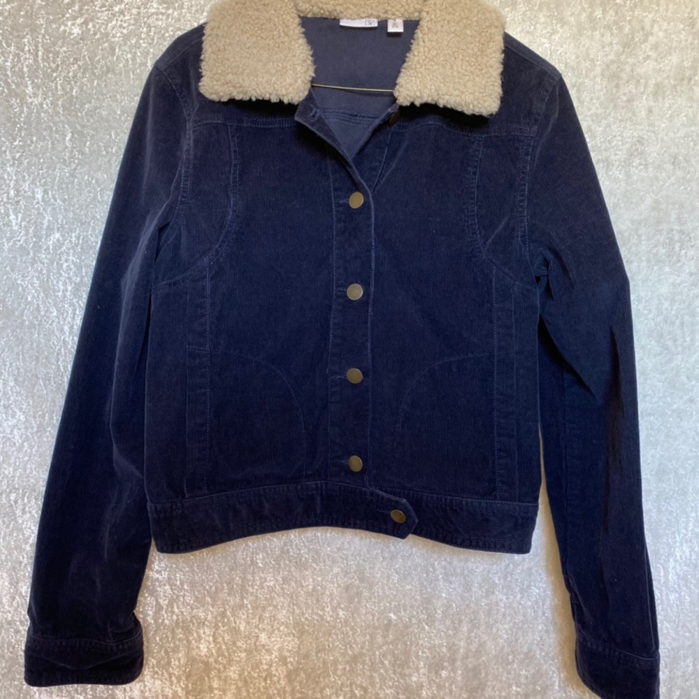Navy corduroy jacket